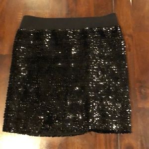 Lily white Sequin Skirt